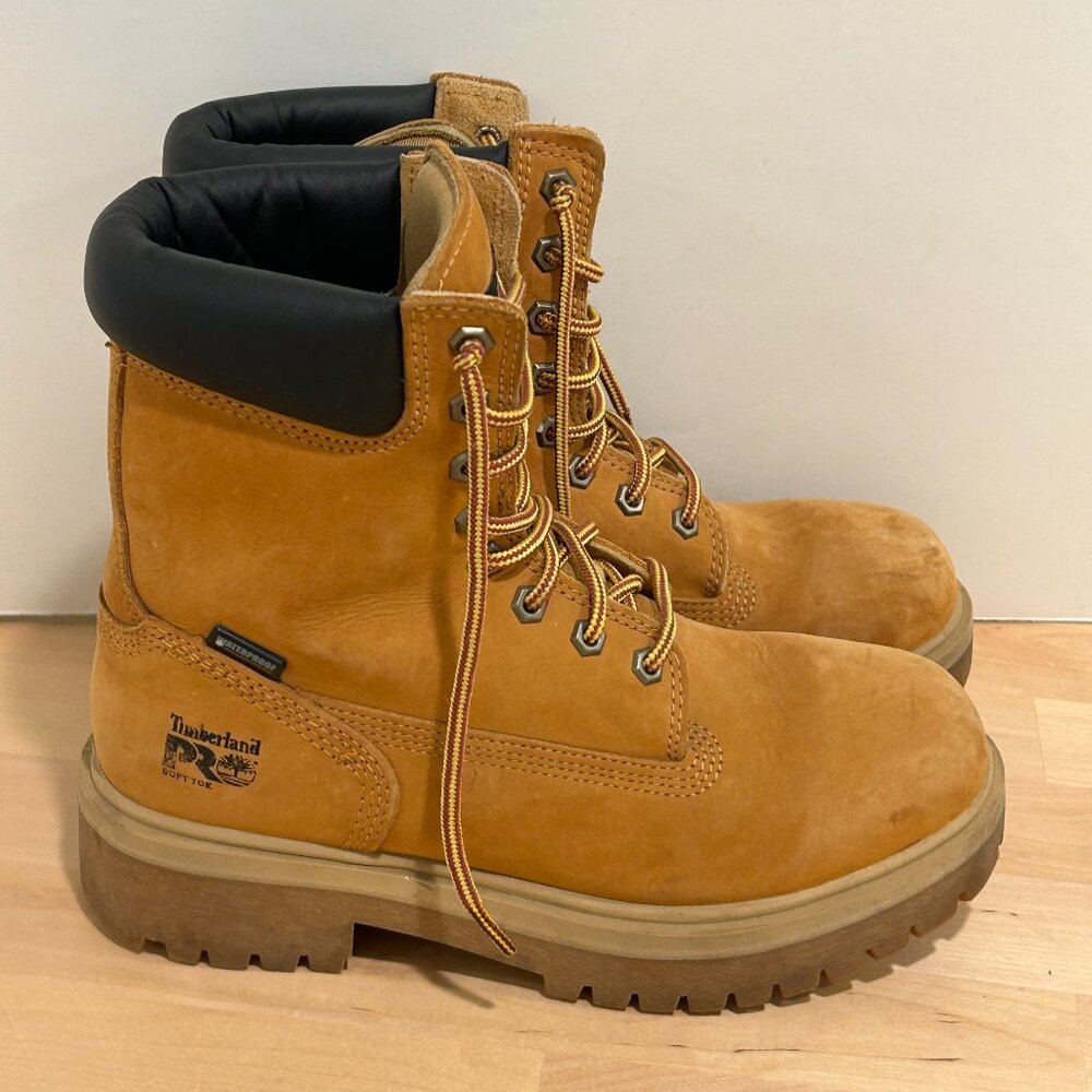 Timberland Men's Pro Soft Toe Waterproof Insulated Work Boot sz 7